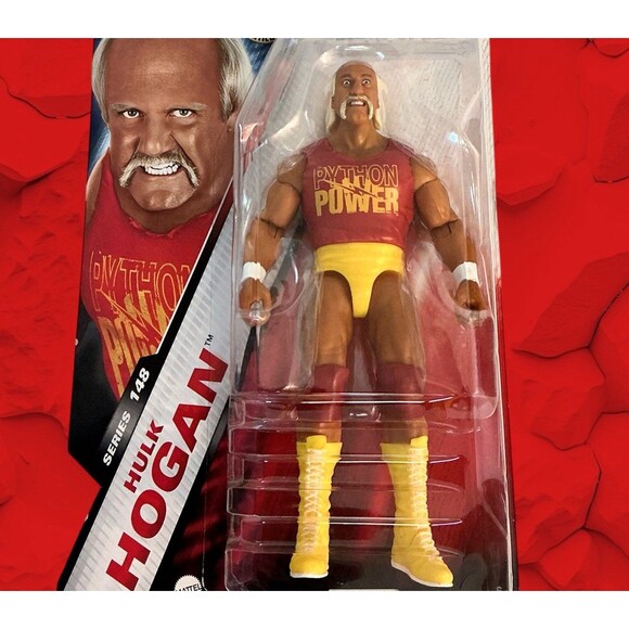 HULK HOGAN WWE Main Event Series 148 Wrestling Action Figure Mattel NEW - Picture 1 of 3